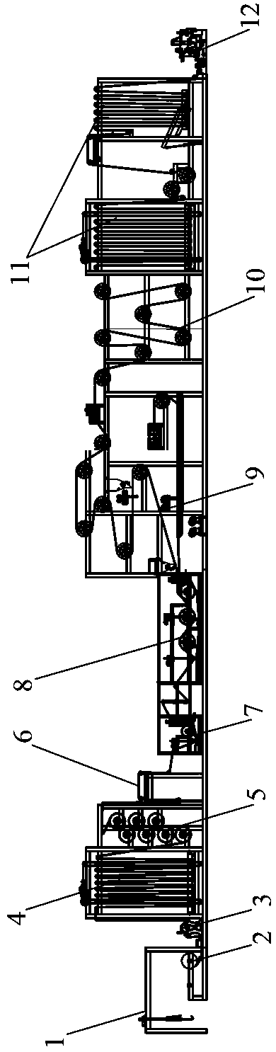 A waterproof membrane production system