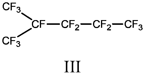 Method for preparing branched perfluorohexane