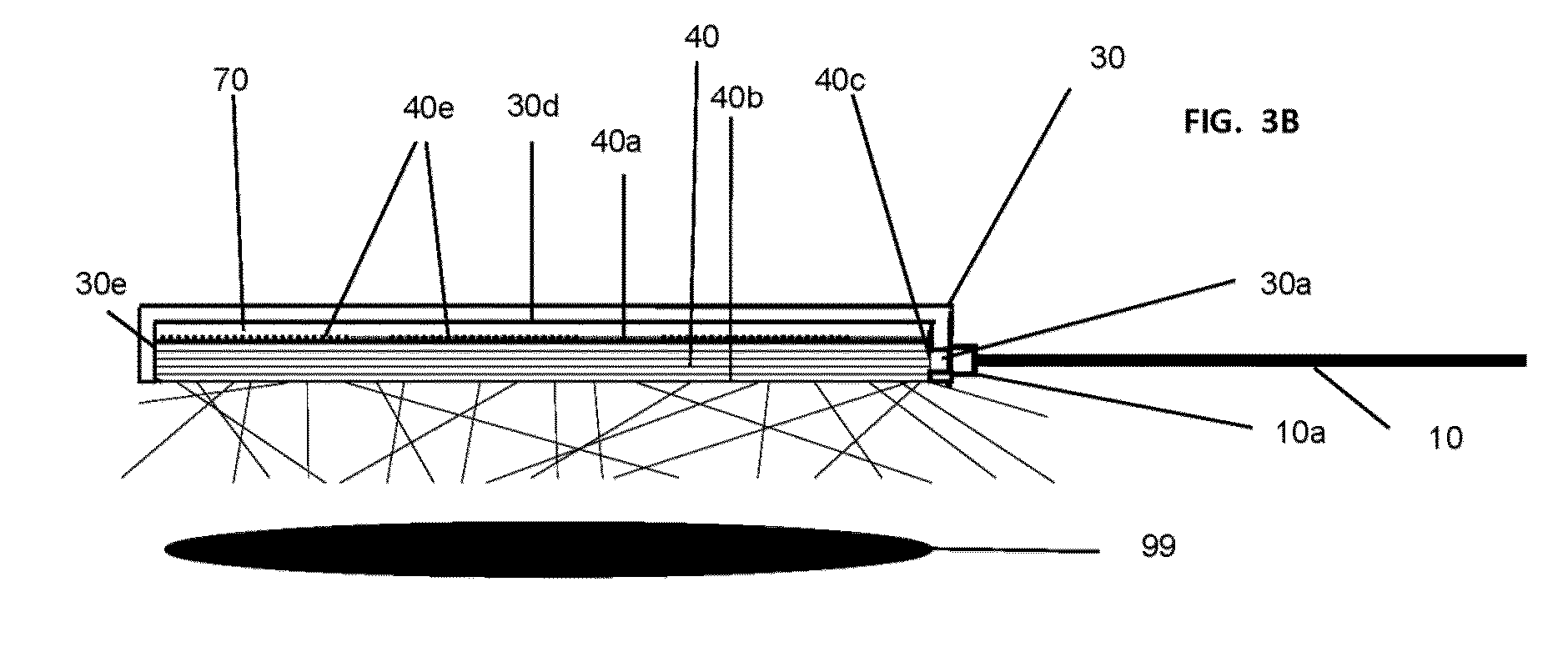Low Profile Apparatus and Method for Phototherapy
