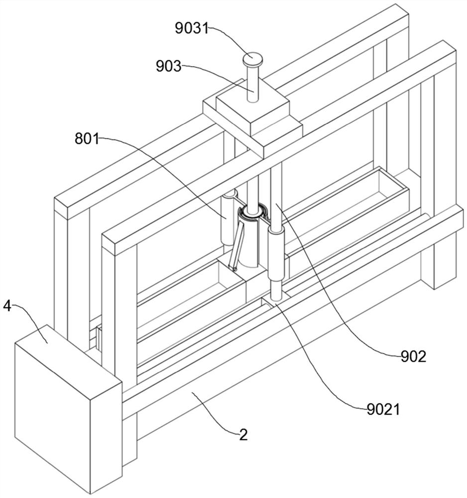 Navel orange brandy raw material treatment integrated device