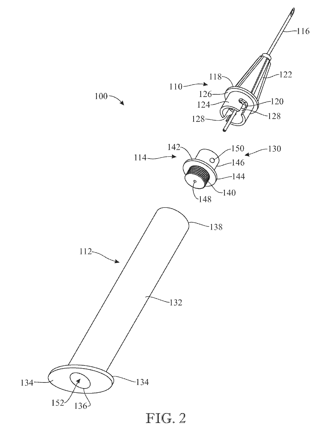 Quick-connect syringe and needle system