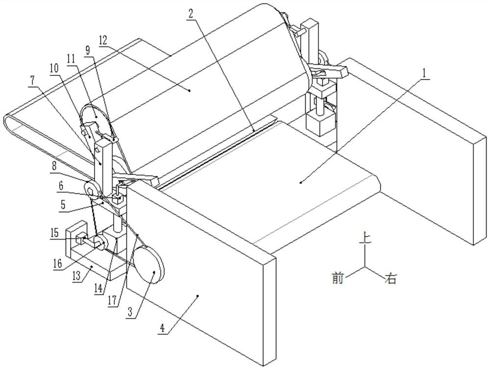 Outlet can-supporting device of pop-top can cleaning and drying machine