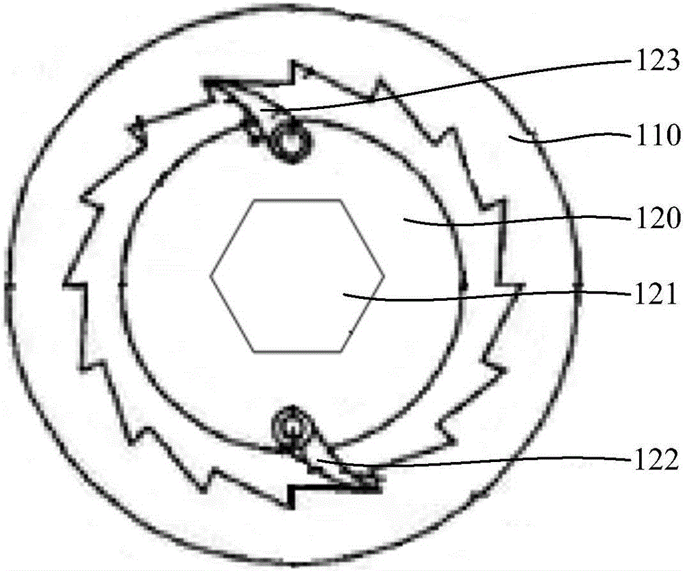 Tool for gas blower barring