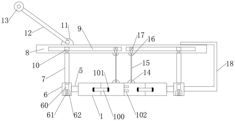 Fabricated building wallboard production mold with high production efficiency