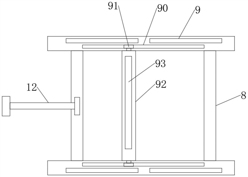 Fabricated building wallboard production mold with high production efficiency