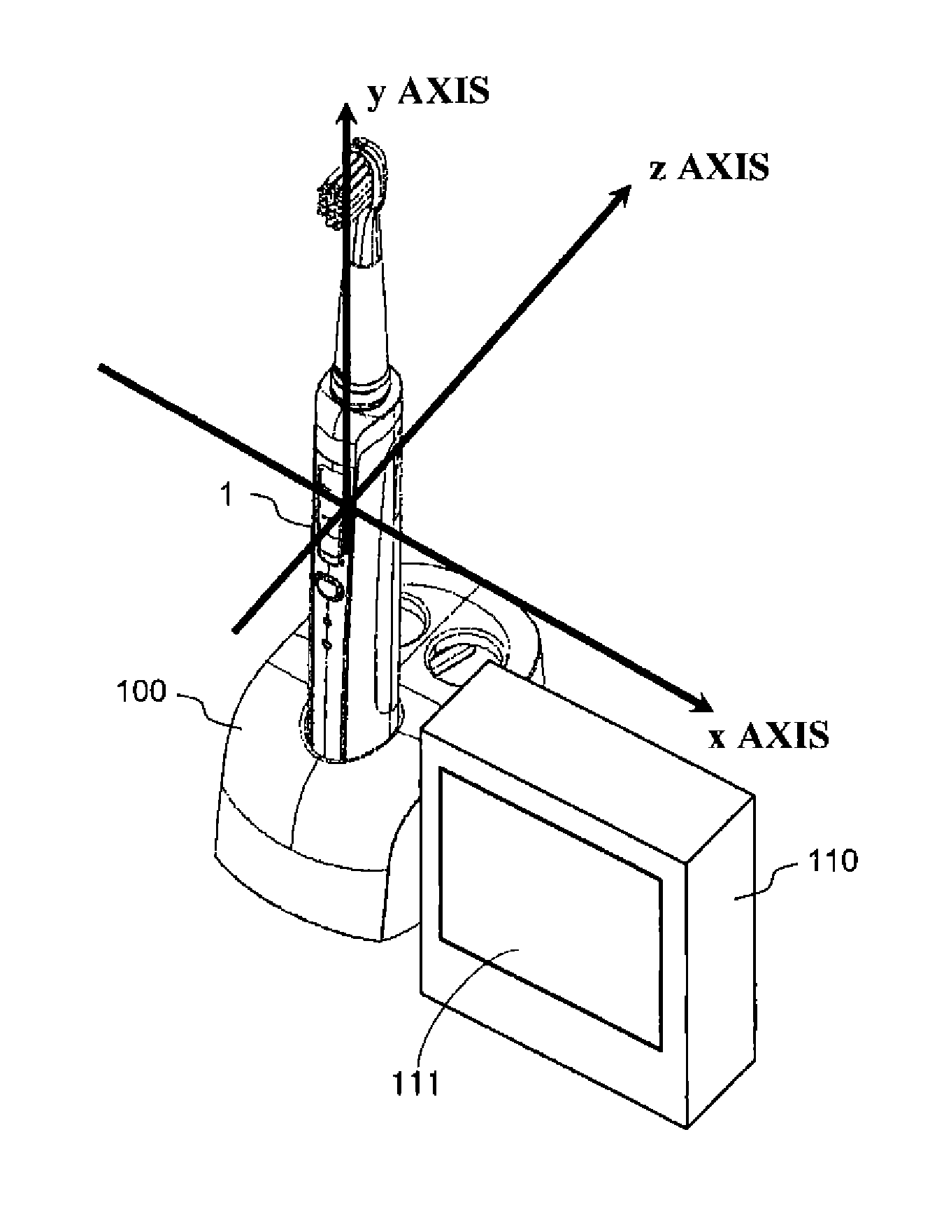Oral care apparatus applied to the removal of dental plaque