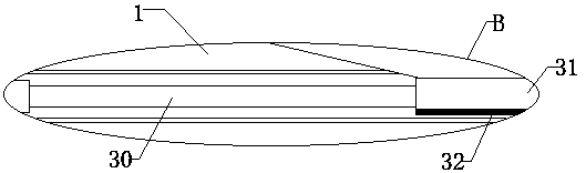 Diverging type chemical liquid spraying rack structure of agricultural chemical spraying unmanned aerial vehicle