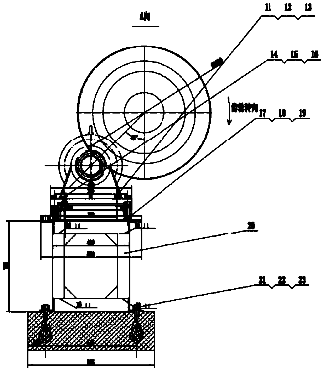 Air compressor jigger convenient to operate