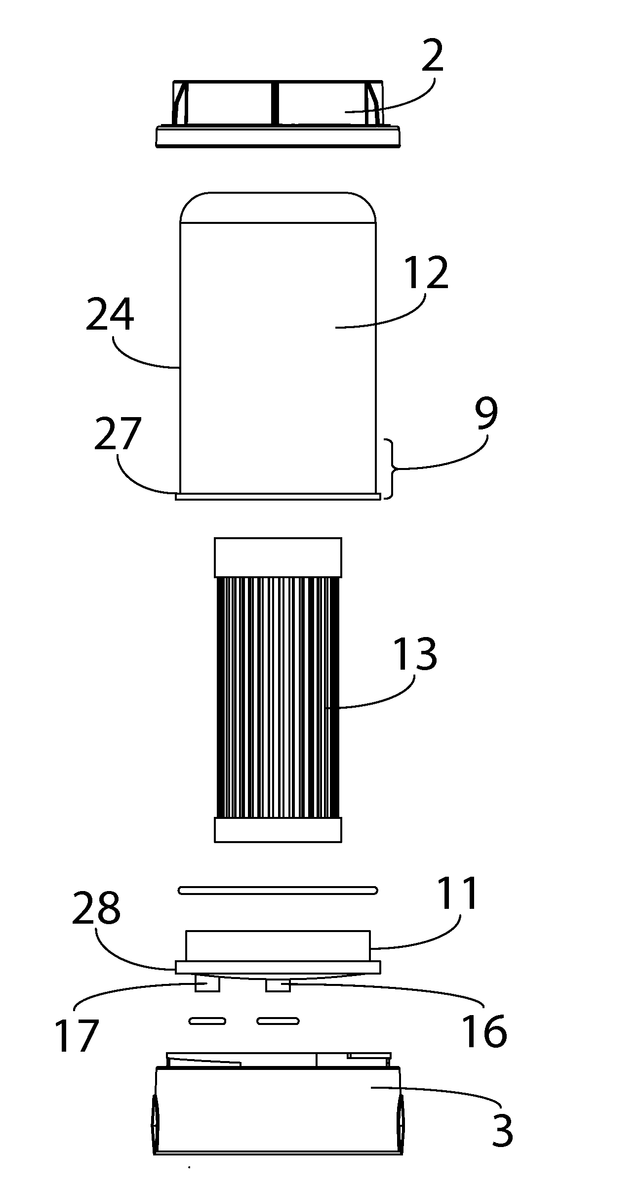 Portable Quick Fit Filter Assembly