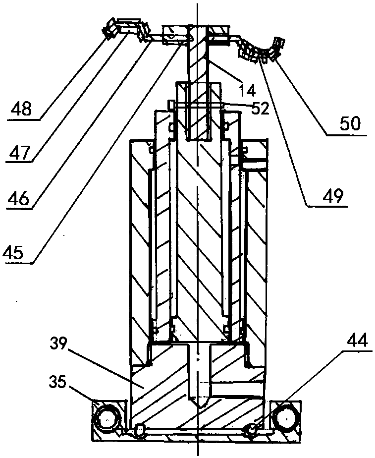 Use method of line connector picking and hanging device