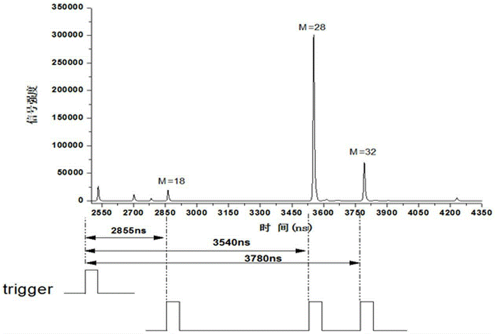 Screening time-of-flight mass spectrometer detector and ion screening method