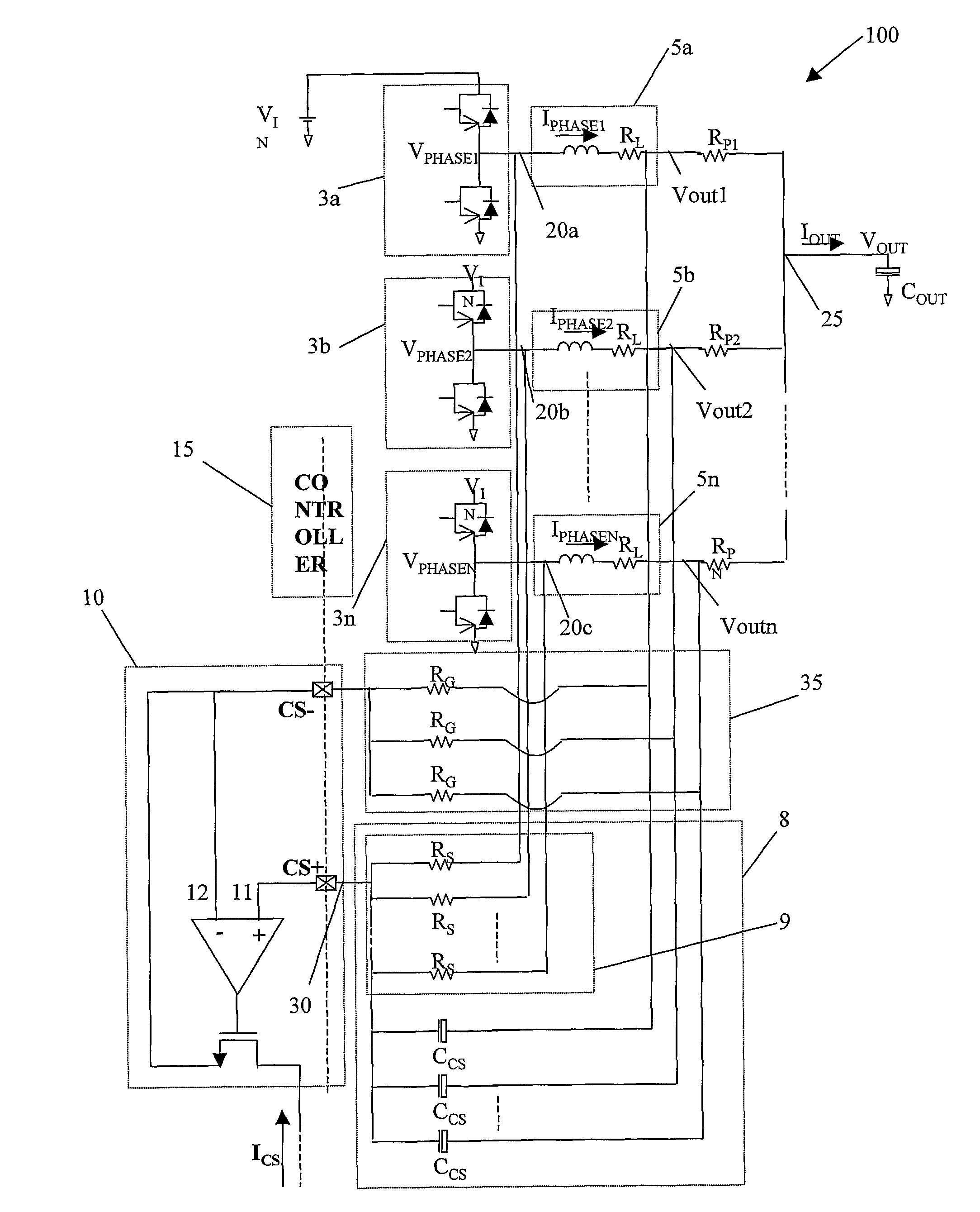 Multi-phase voltage regulator