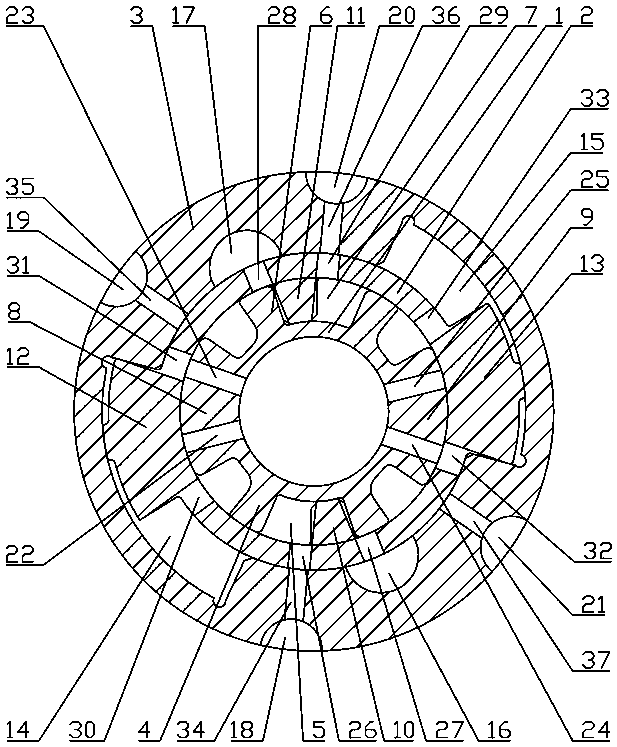 Circumferential impact assembly