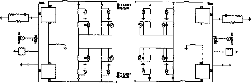 High voltage direct current transmission line thunderbolt shielding failure and counterattack recognition method