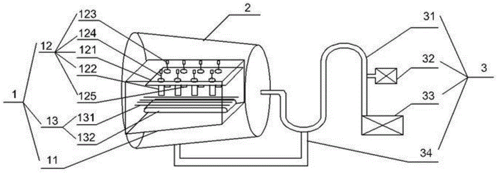 Corn threshing and slag removal integrated device