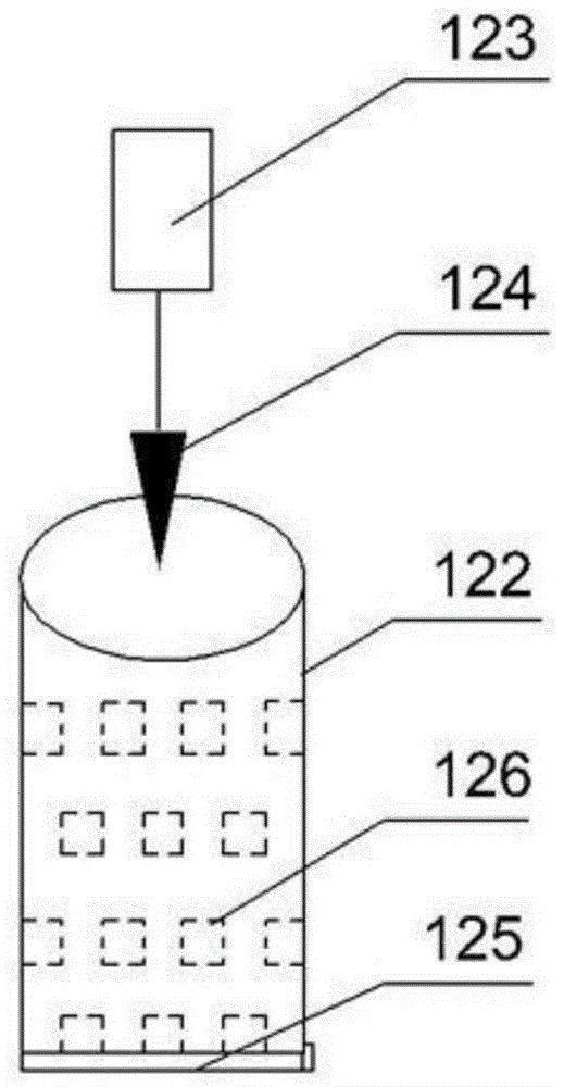 Corn threshing and slag removal integrated device