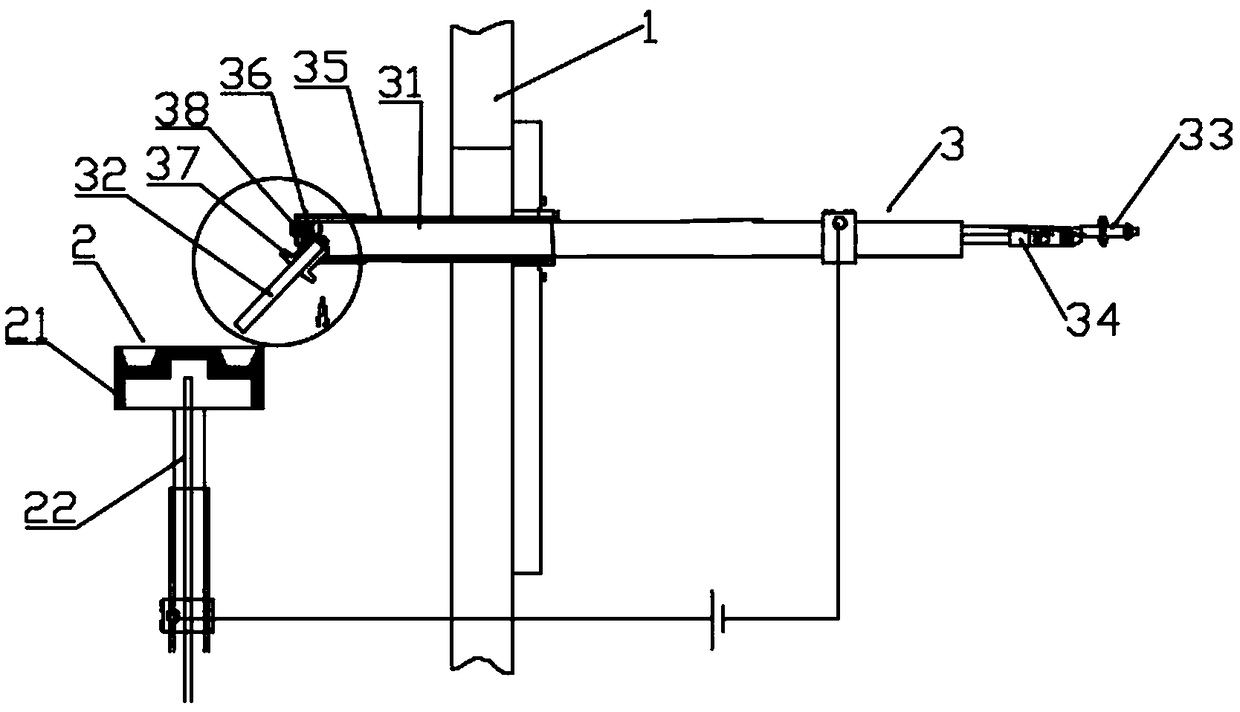 High-temperature vacuum evaporation and ionization film coating device and operating method thereof