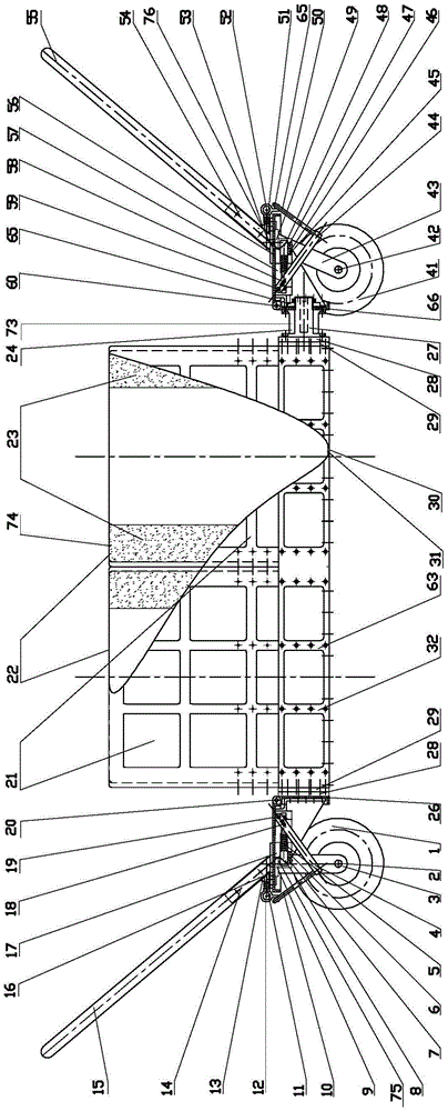 A ground-penetrating radar ultra-wideband cavity-backed bow-tie antenna device