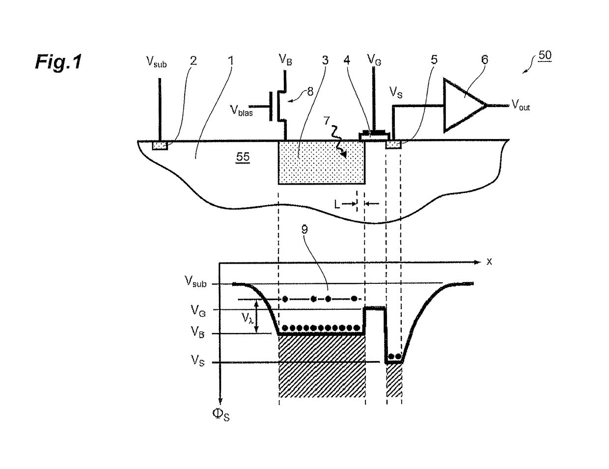 Semiconductor photosensor for infrared radiation