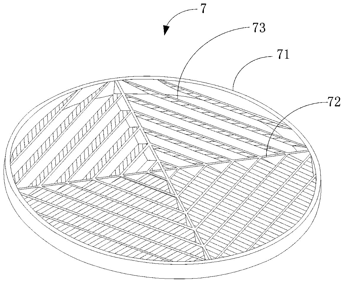 Settler for accelerating settlement of oil slurry catalyst particles