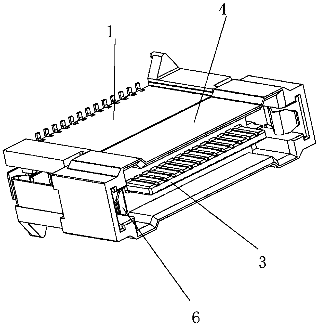 Anti-vibration conductive connector