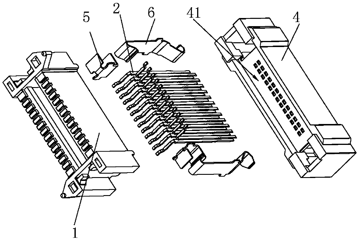 Anti-vibration conductive connector