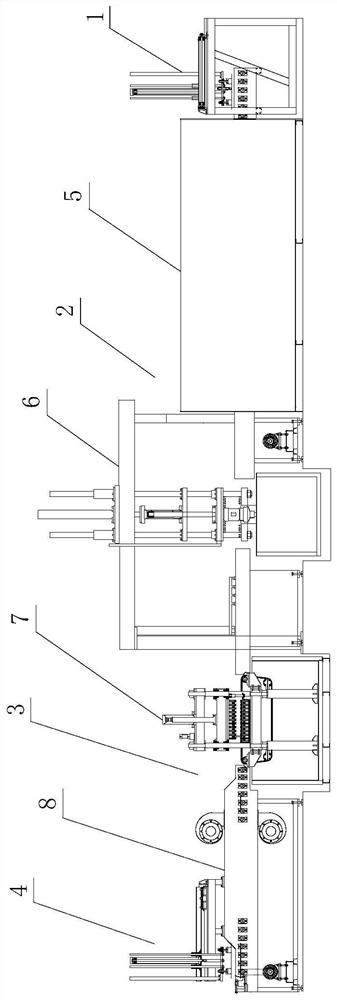 Saw blade heat treatment quenching production line