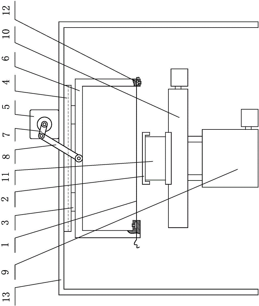 Open-loop reciprocating type diamond wire cutting machine