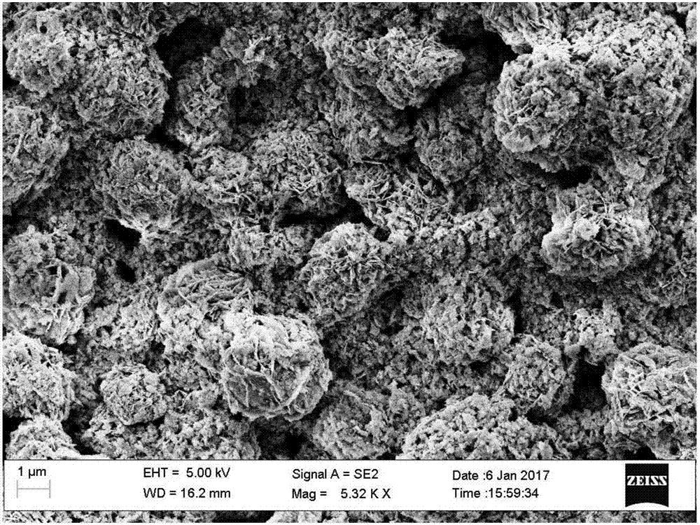 Preparation method of Bi2WO6 nano-spheres