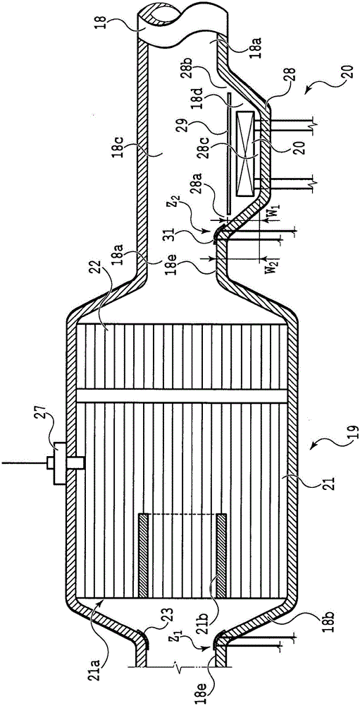Exhaust gas treatment apparatus and exhaust gas treatment method for internal combustion engine