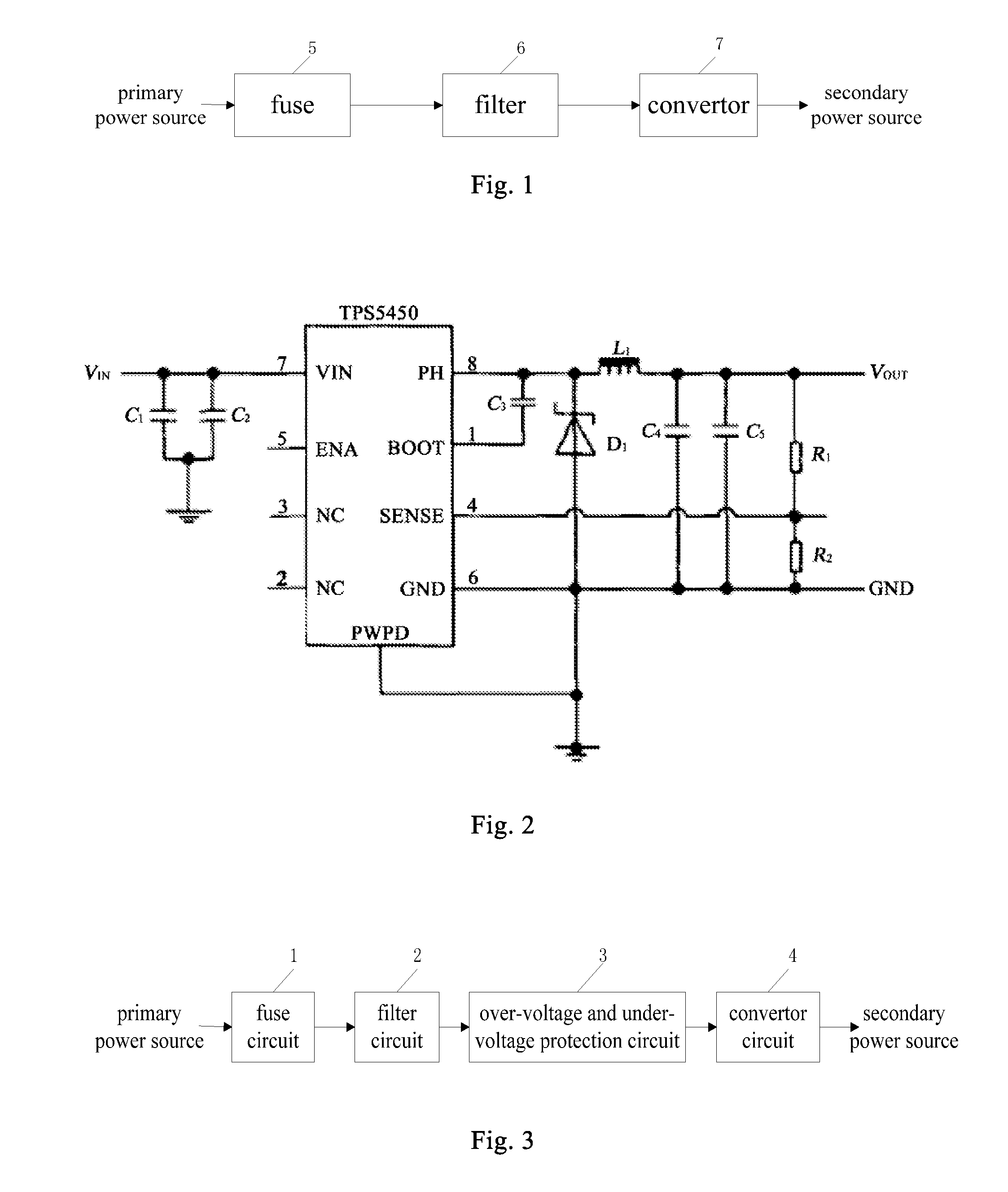 Secondary Power System and Power Supply Device