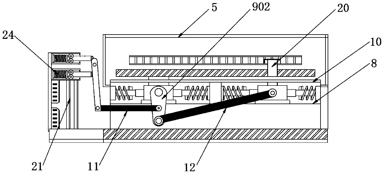 Preparation process and preparation device for recycled concrete aggregate