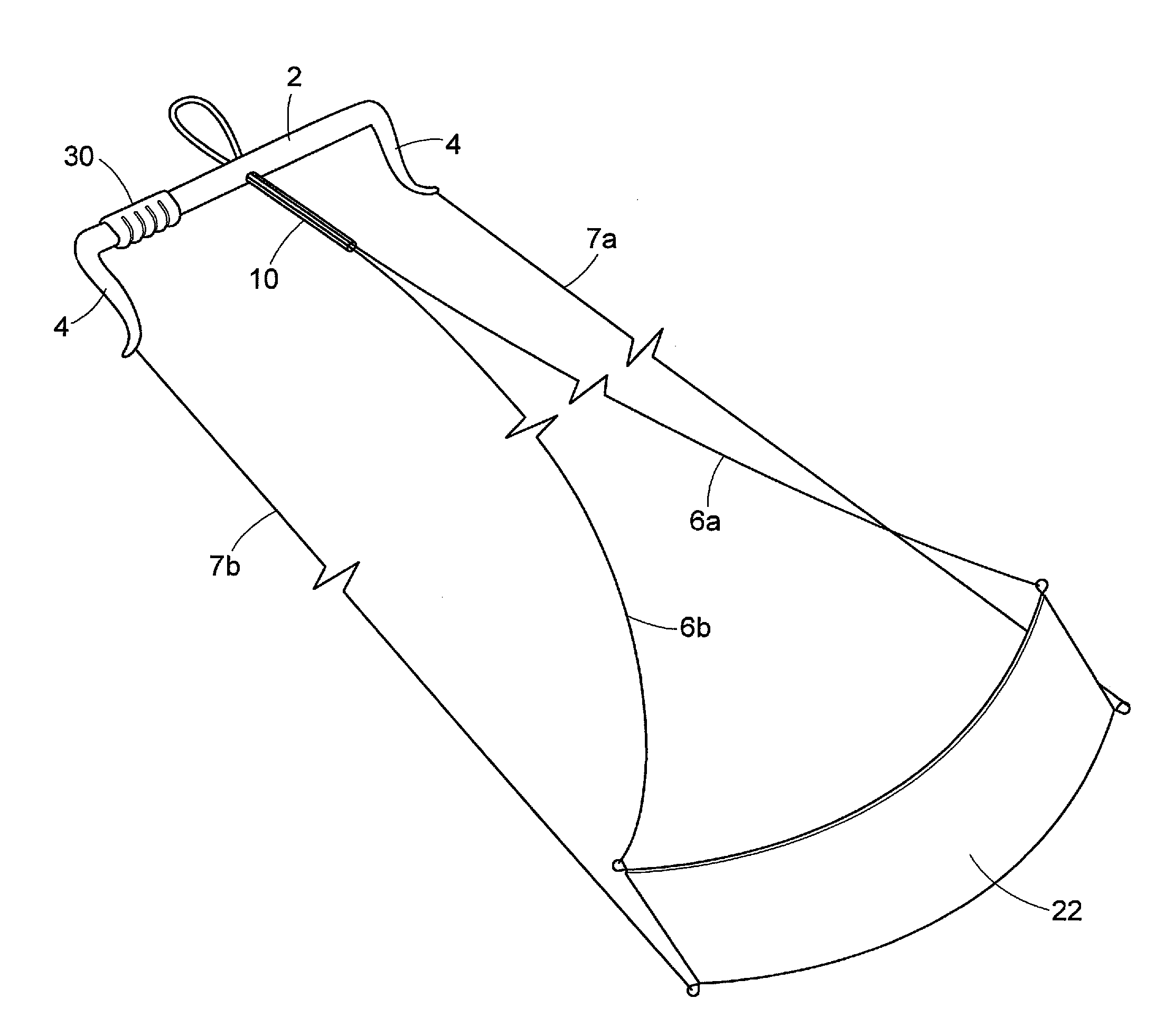 Detachable Line Management Device for Traction Kites