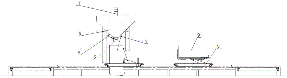 A kind of automatic lump coal packing method