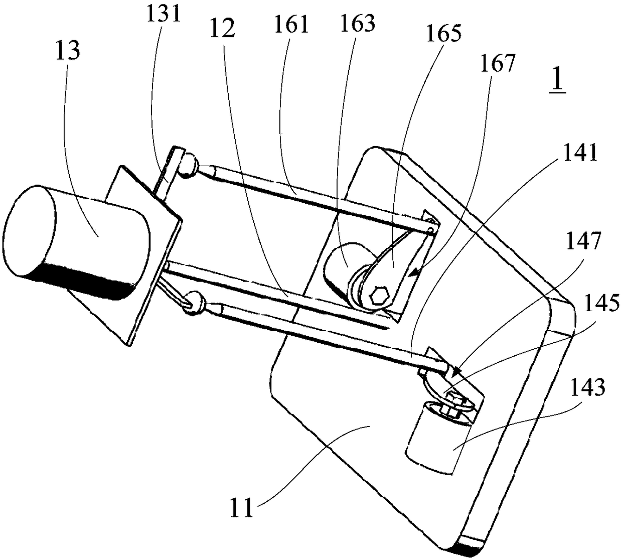 Bionic eye device, bionic eye equipment and image construction method