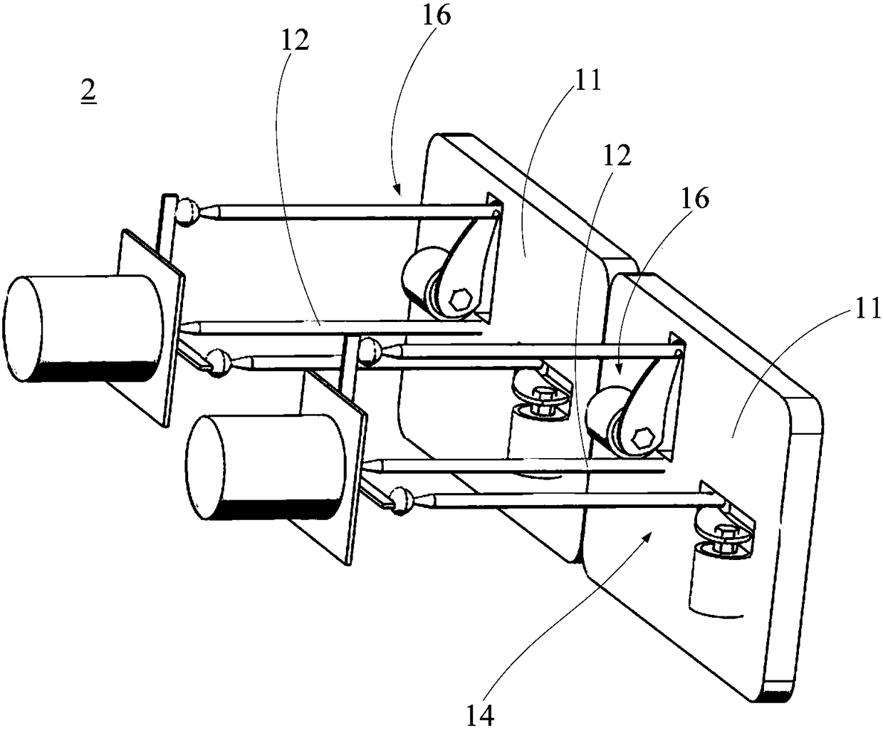 Bionic eye device, bionic eye equipment and image construction method