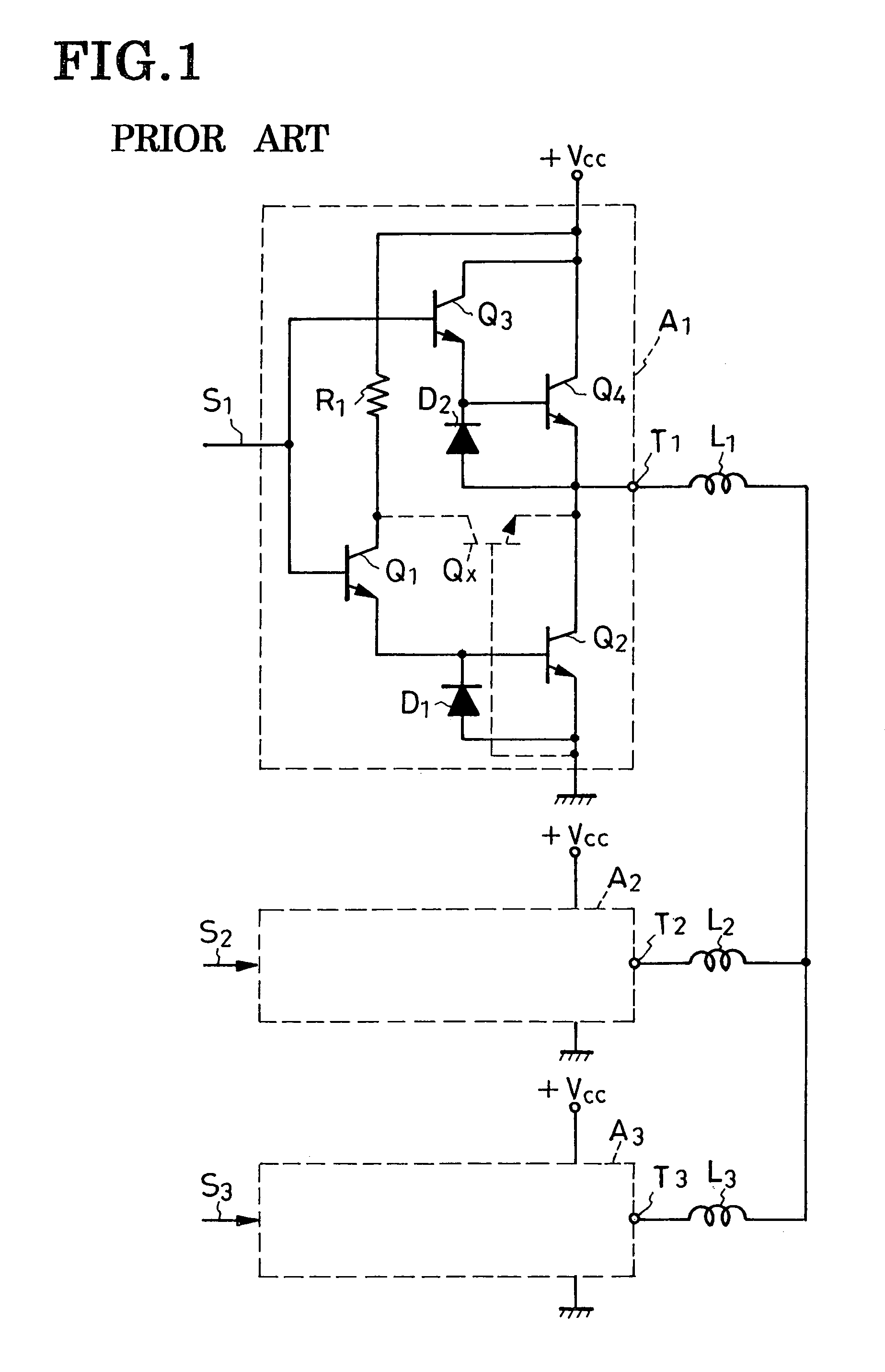 Integrated semiconductor device providing for preventing the action of parasitic transistors