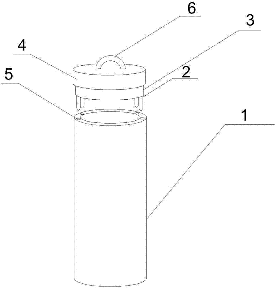 Combustible ice core sample storage device