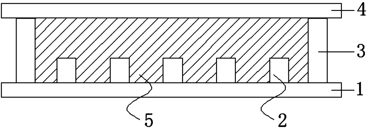 Electric moistening display and producing method thereof