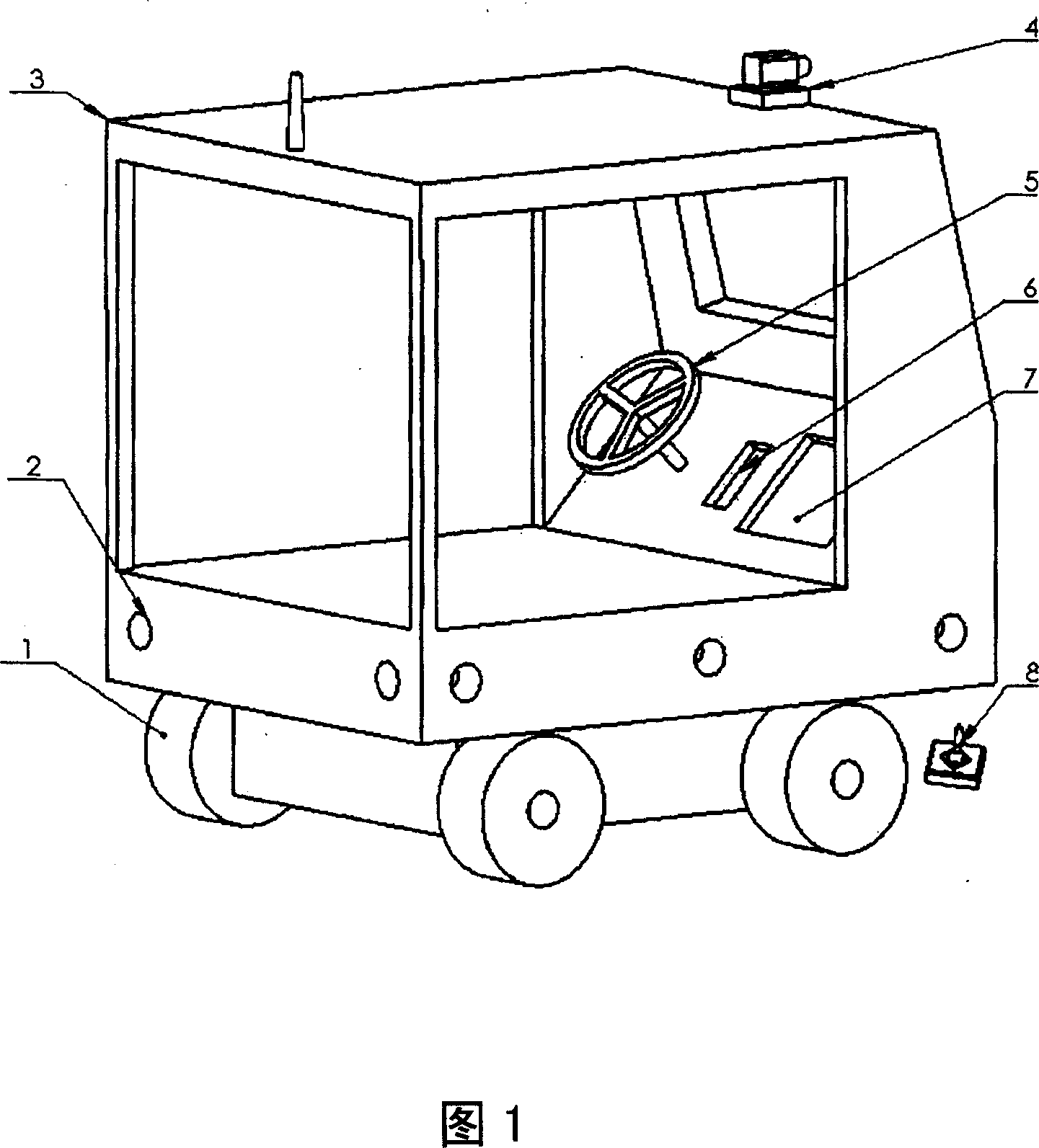 Rescue robot system for fire-fighting and method thereof