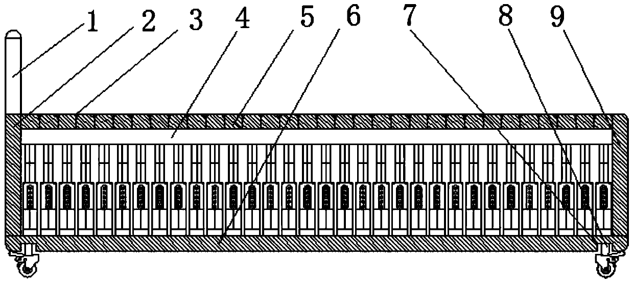 Alternate supporting bed for preventing pressure sores