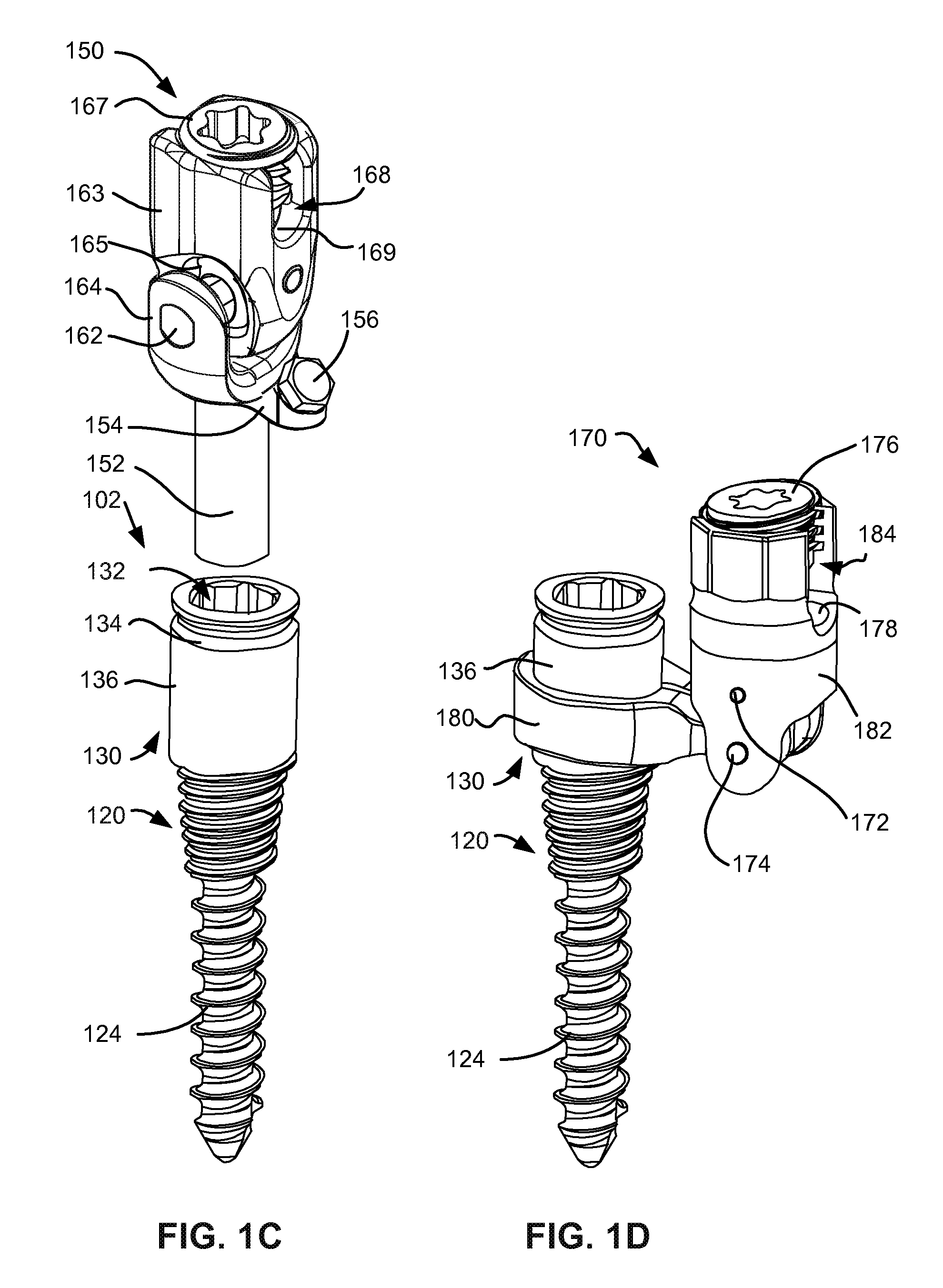 Low profile spinal prosthesis incorporating a bone anchor having a deflectable post and a compound spinal rod