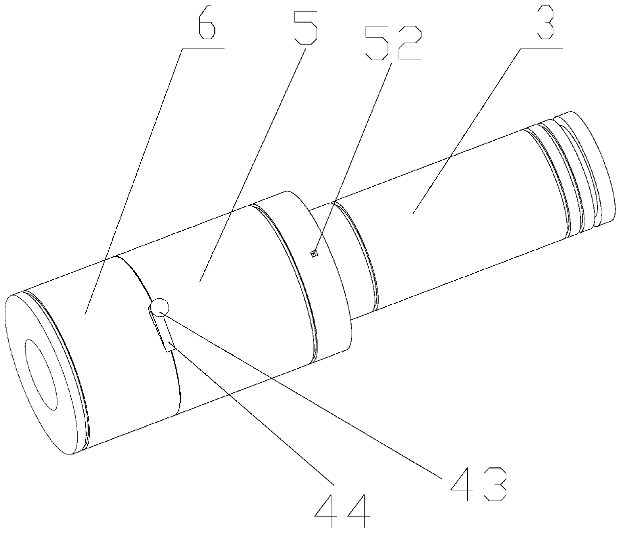 Hydraulic jetting infinite-stage fracturing device and fracturing method