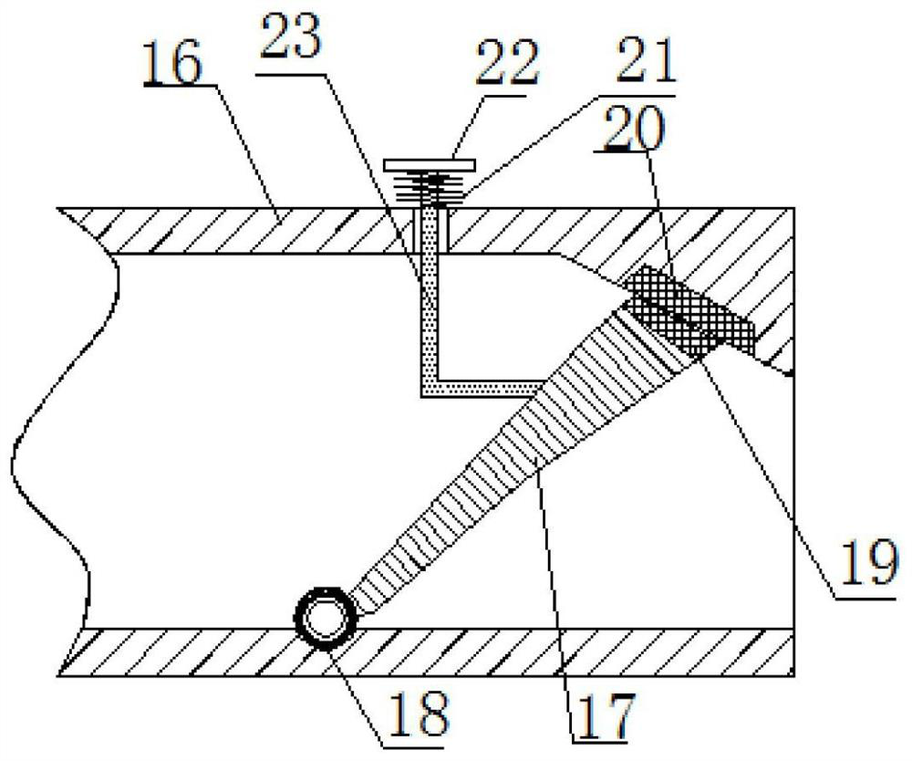 Household dust collector cleaning device