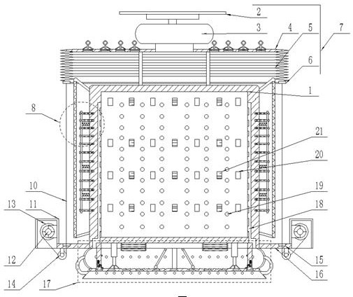 A protection type high and low voltage distribution cabinet and its protection method