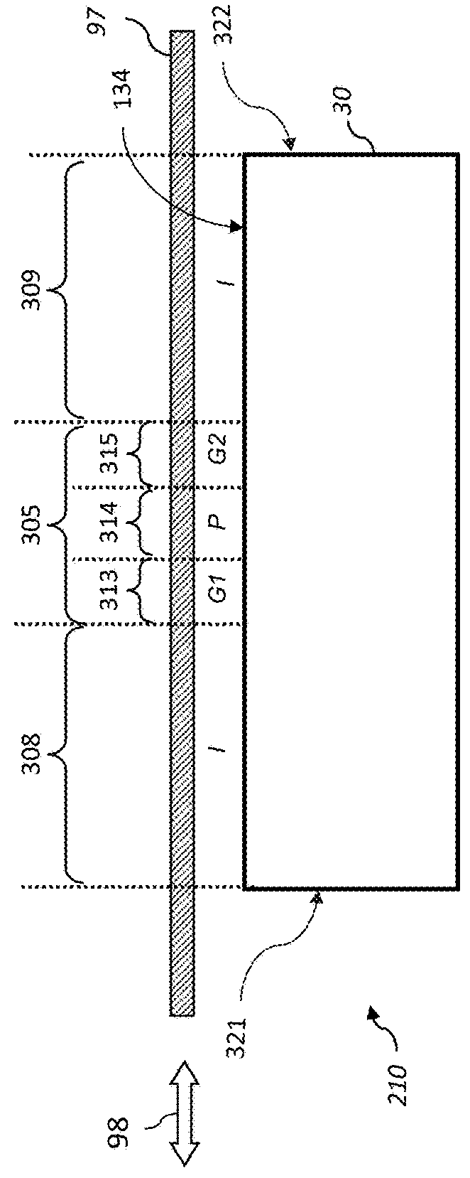 Deposition system with moveable-position web guides