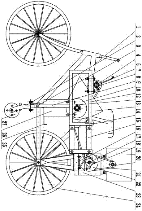 A push-type topping machine that can collect cotton buds