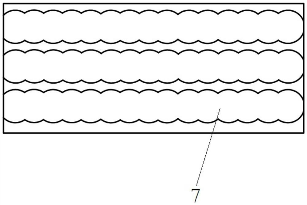 Deep cavity processing method