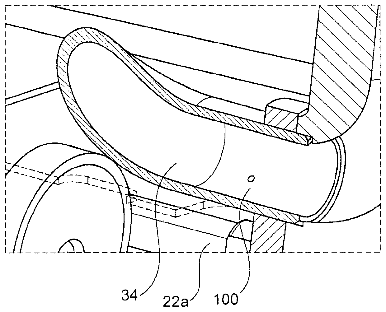 Screw compressor for a utility vehicle