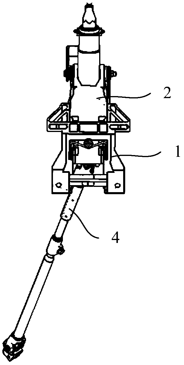 Steering column mounting bracket and steering column assembly